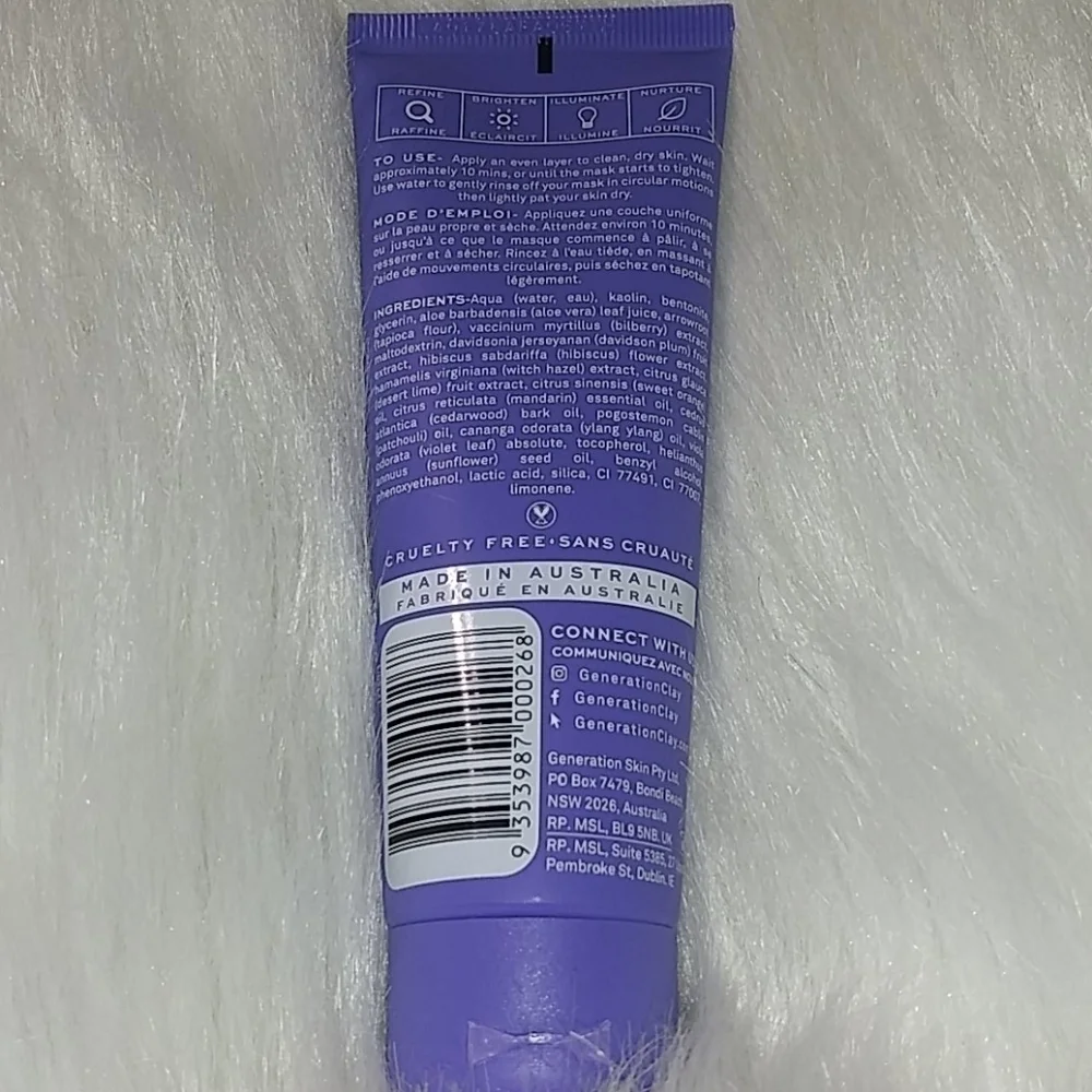 GENERATION CLAY‎ Brightening Purple Clay Mask